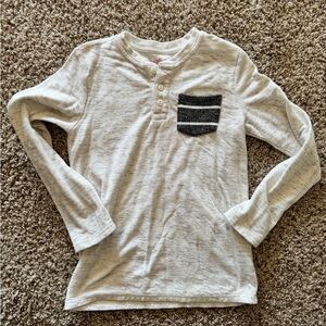 Cat&Jack long sleeved boys shirt, size 8/10